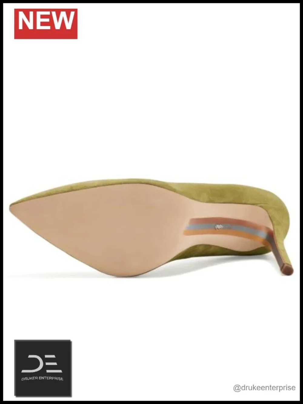 Women's Hazel Stiletto Heels Pointed Toe Suede Slip-On Party